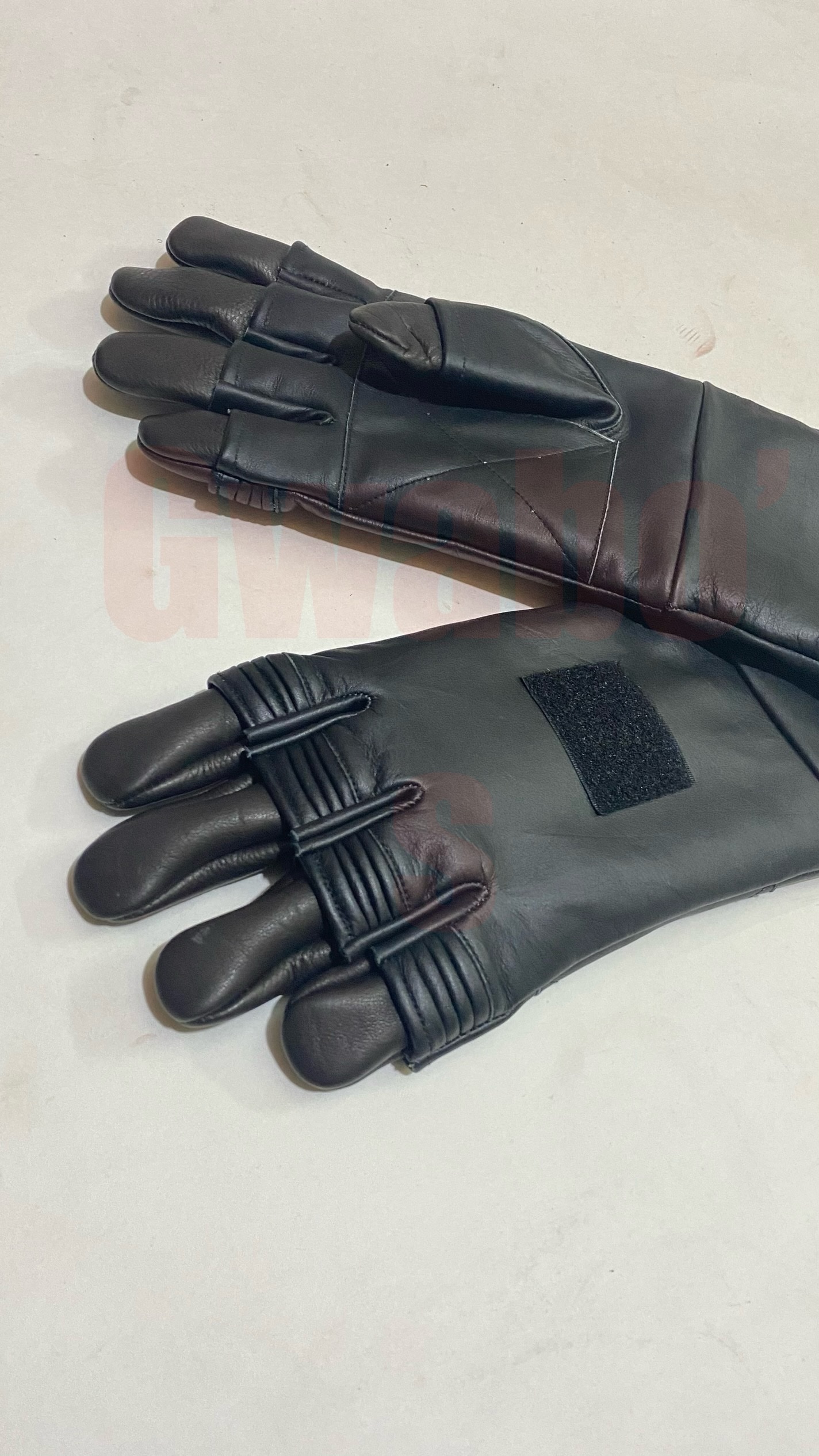 Boba Fett BOBF-Inspired Leather Gloves - Image 4