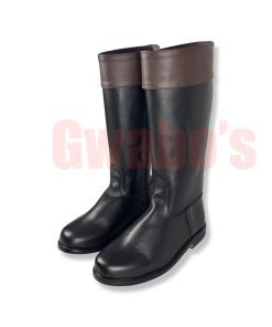 Handmade Deathwatch Leather Shoes - Mandalorian Inspired Deathwatch leather shoes - leather Horse Riding Boots