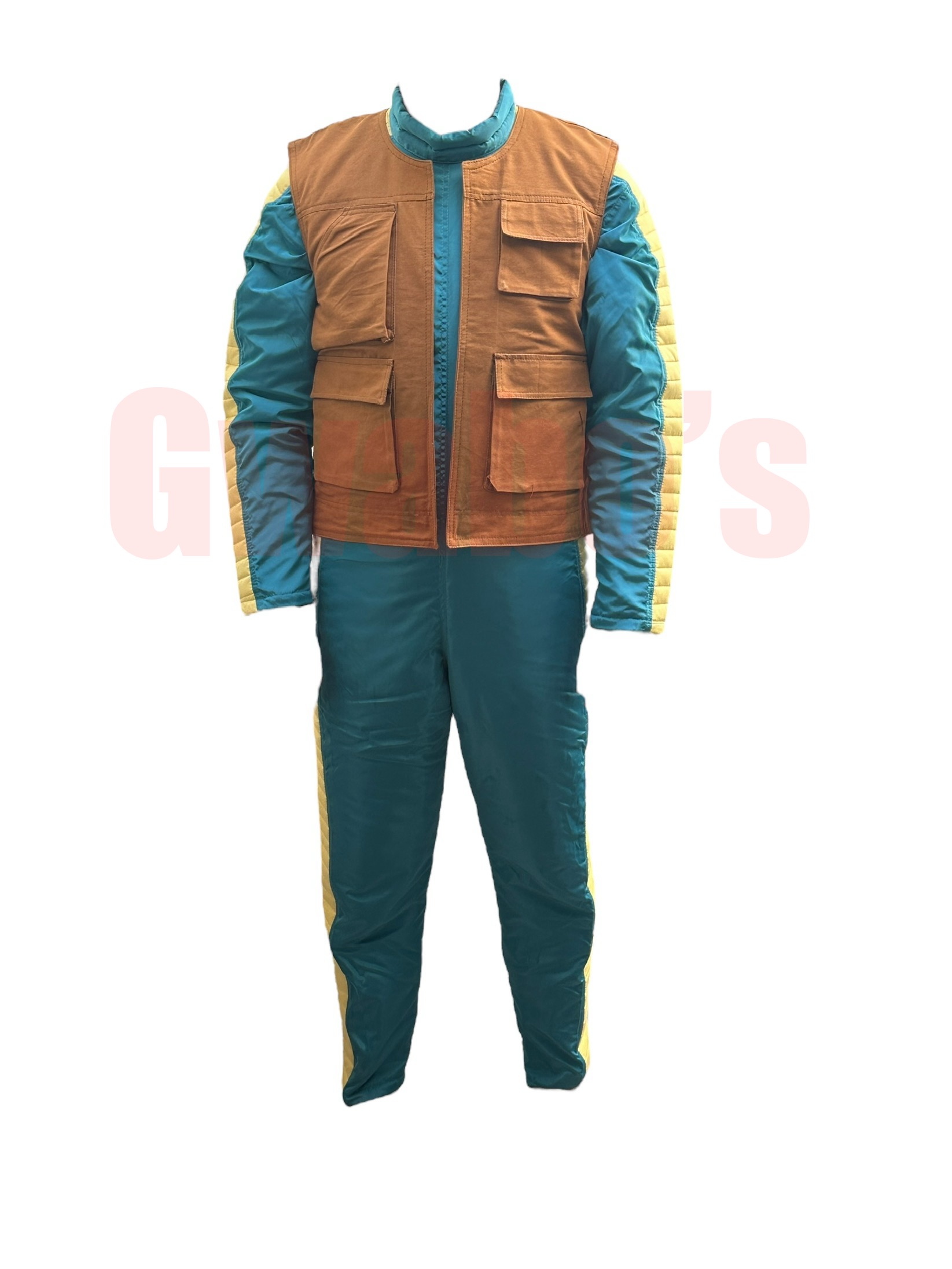 Handmade Greedo Cosplay Suit and Vest - Star Wars Costume Replica - Greedo cosplay halloween flight suit