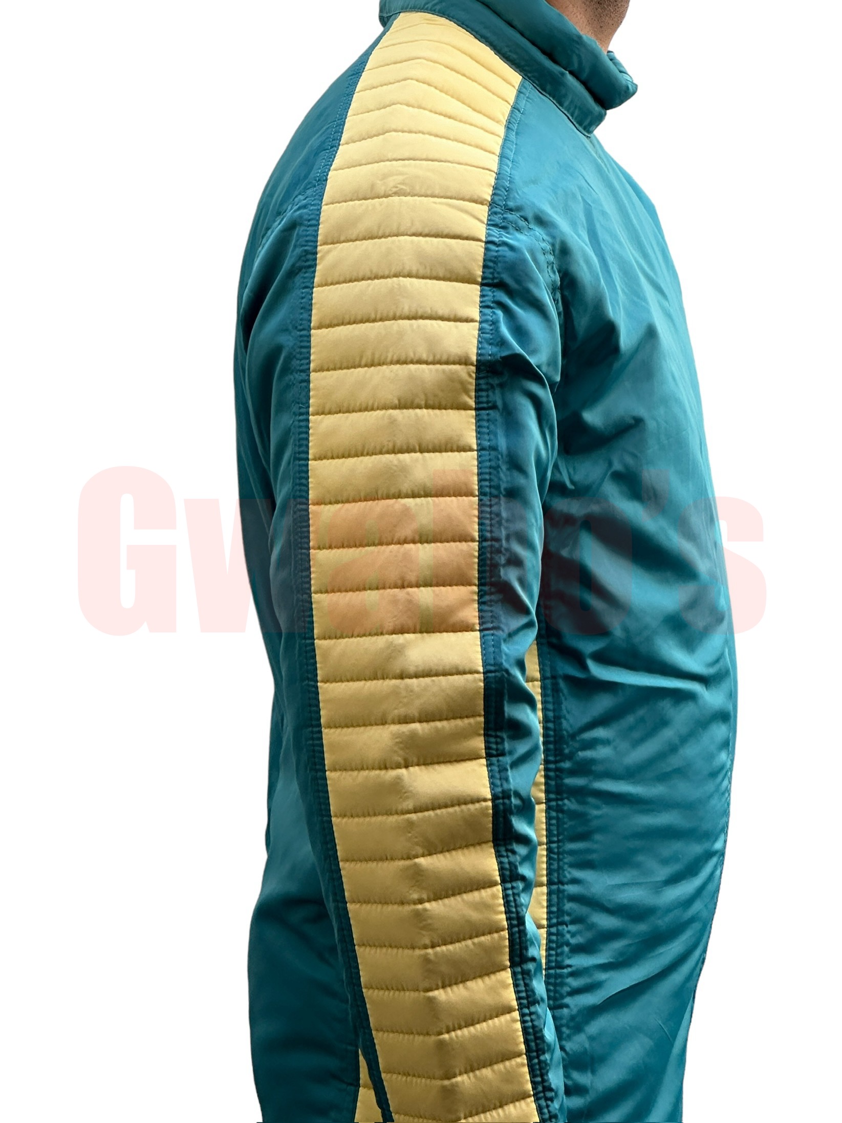 Handmade Greedo Cosplay Suit and Vest - Star Wars Costume Replica - Greedo cosplay halloween flight suit - Image 7