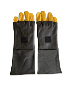 Handmade Mandalorian Leather Gloves - Star Wars Inspired Cosplay Accessory - Custom Mandalorian cosplay gloves