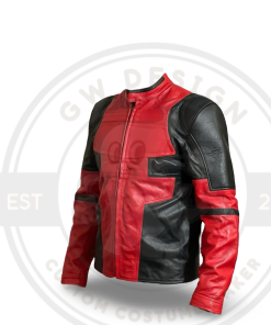 Alternative view of Custom Deadpool-Inspired Leather Jackets