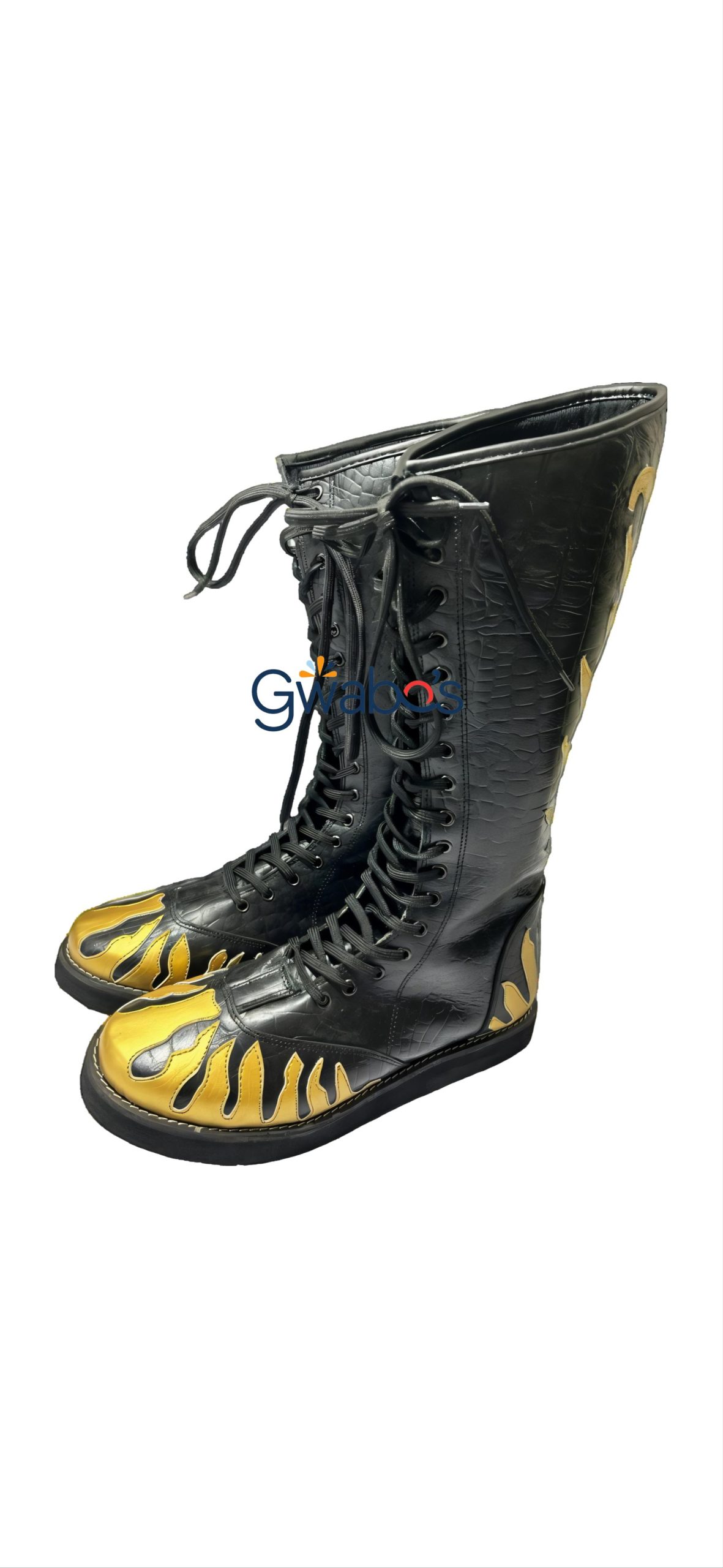 Custom wrestling leather shoes - Image 3