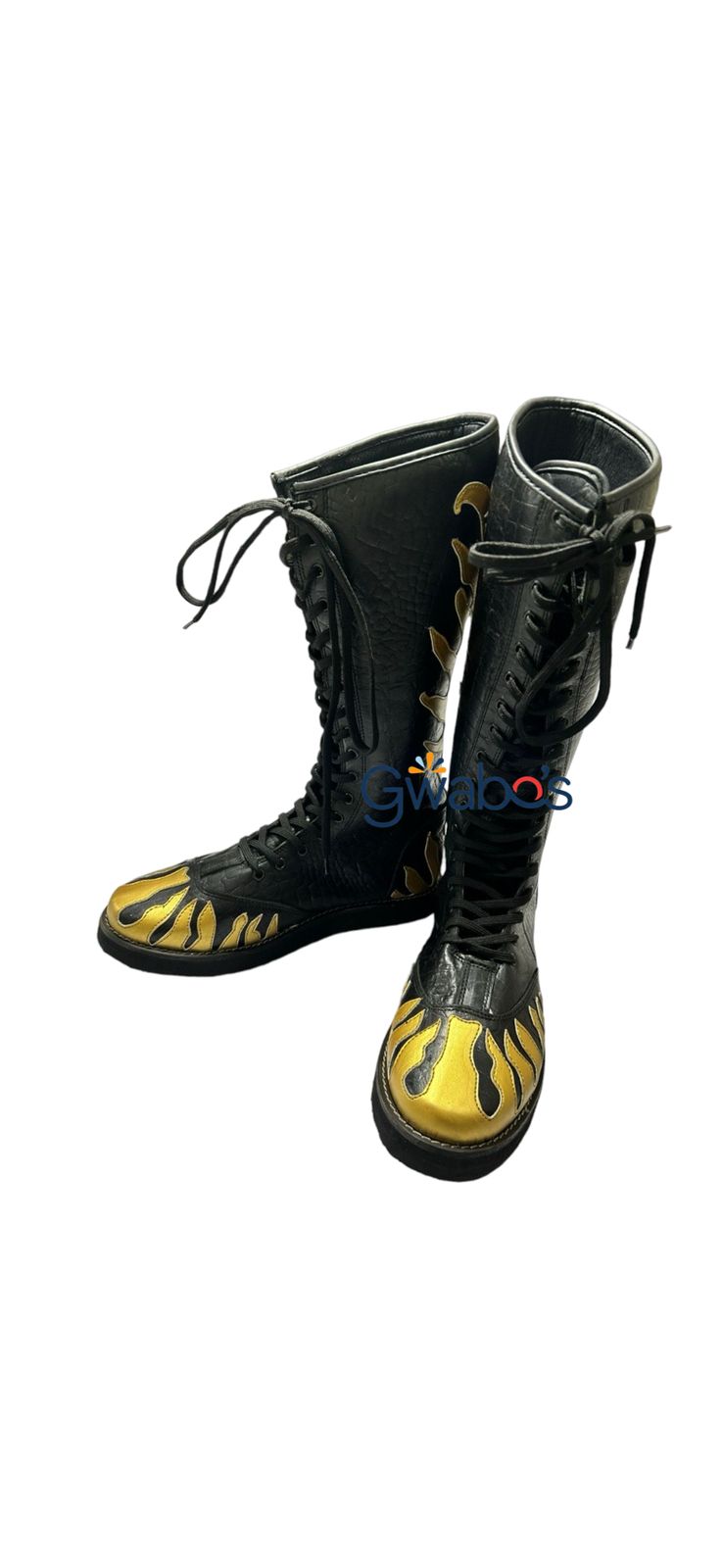 Custom wrestling leather shoes - Image 4