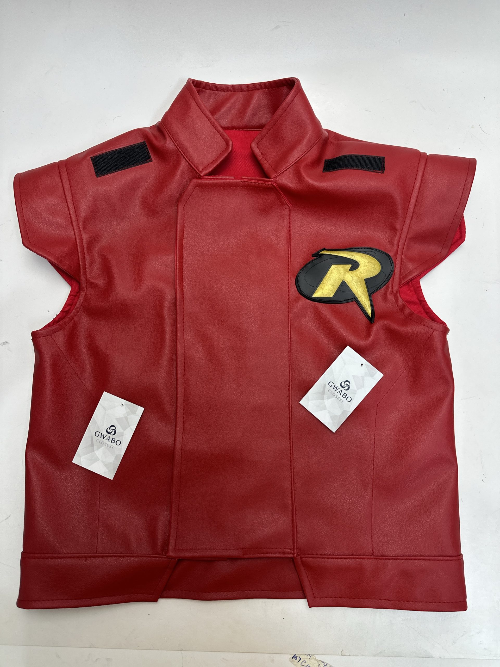 Custom Robin Full Costume Set – Inner Suit, Vest, Boots, Gloves & Cape – High-Quality Cosplay Outfit - Image 2
