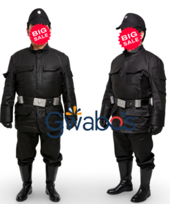 Imperial Security Trooper Cosplay Uniform Tunic and Pants – Movie Inspired Sci-Fi Costume Set – Custom Size Available