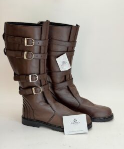 Anakin Skywalker Cosplay Boots – Handmade Real Leather | Custom Fit