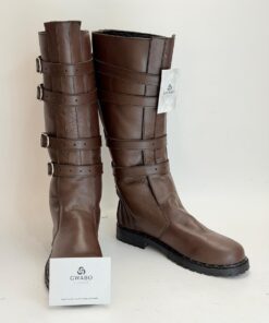 Anakin Skywalker Cosplay Boots – Handmade Real Leather | Custom Fit - Image 8